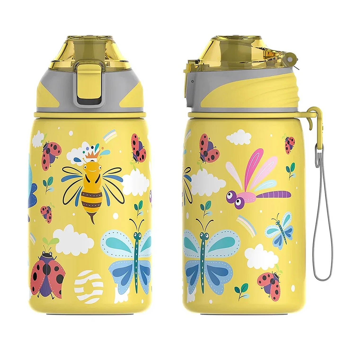 Gourde pour enfant jaune