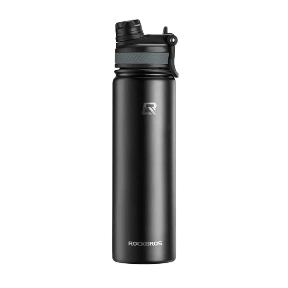 gourde noire isotherme pratique