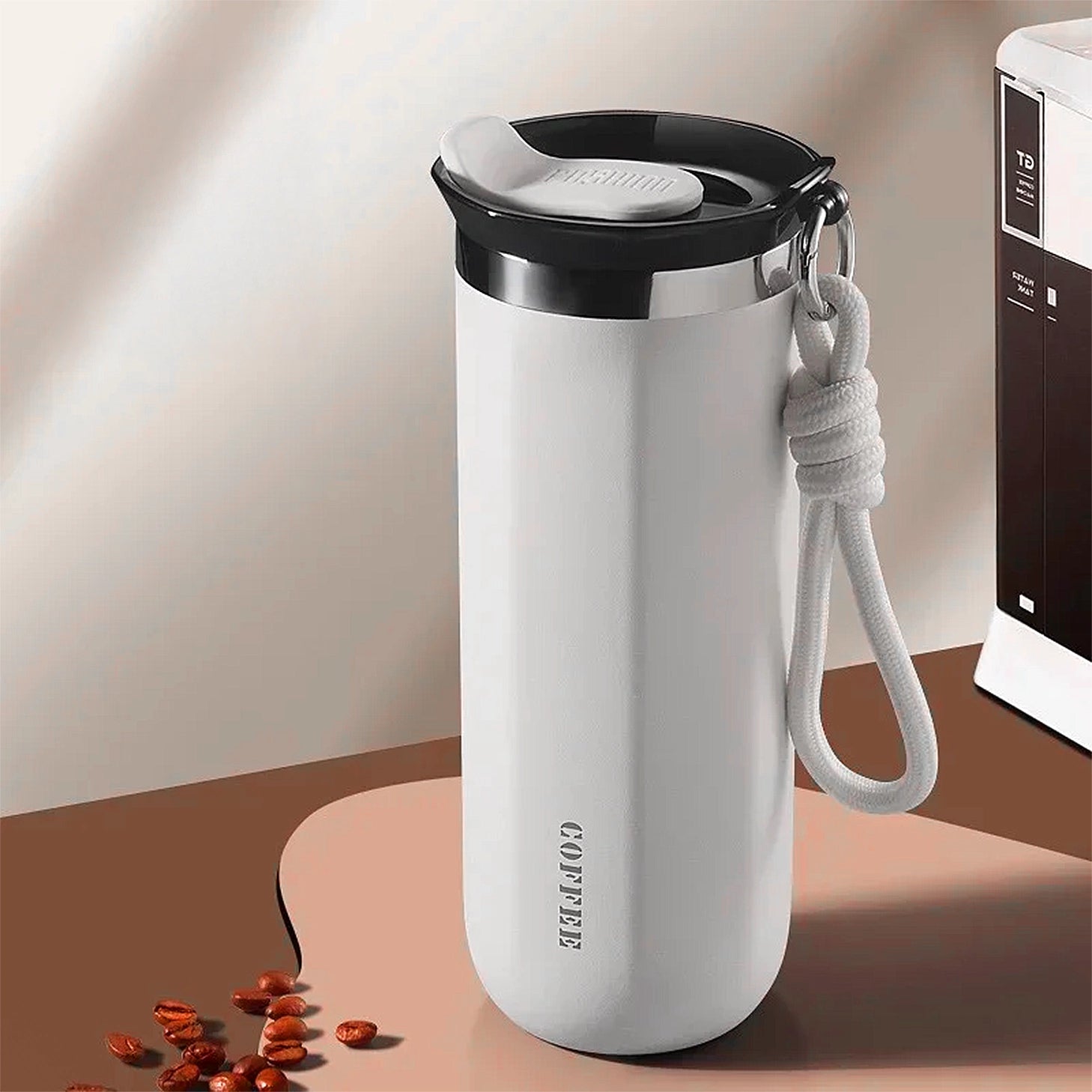gourde blanche 500ml isotherme