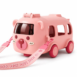 gourde camion rose enfant