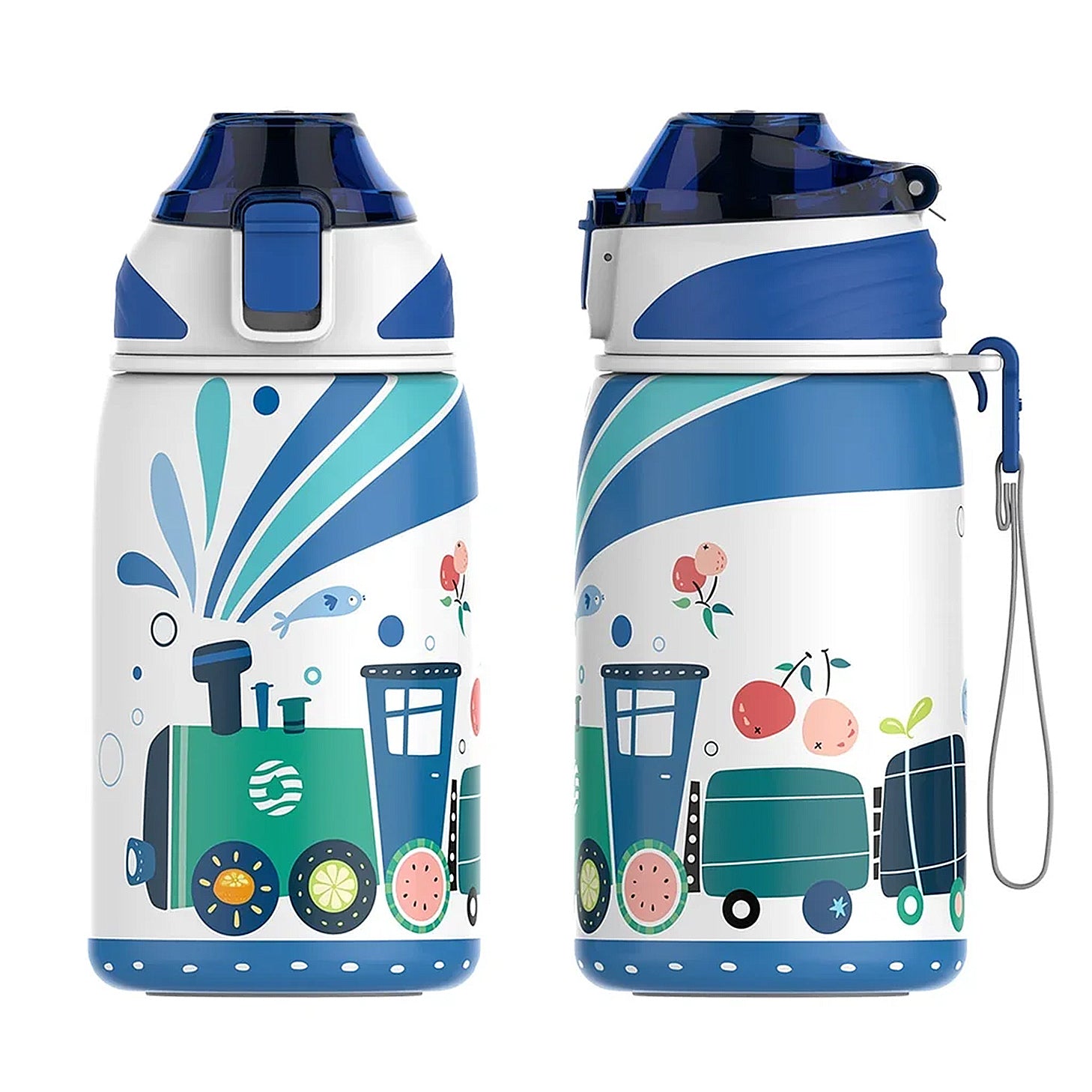 gourde enfant train