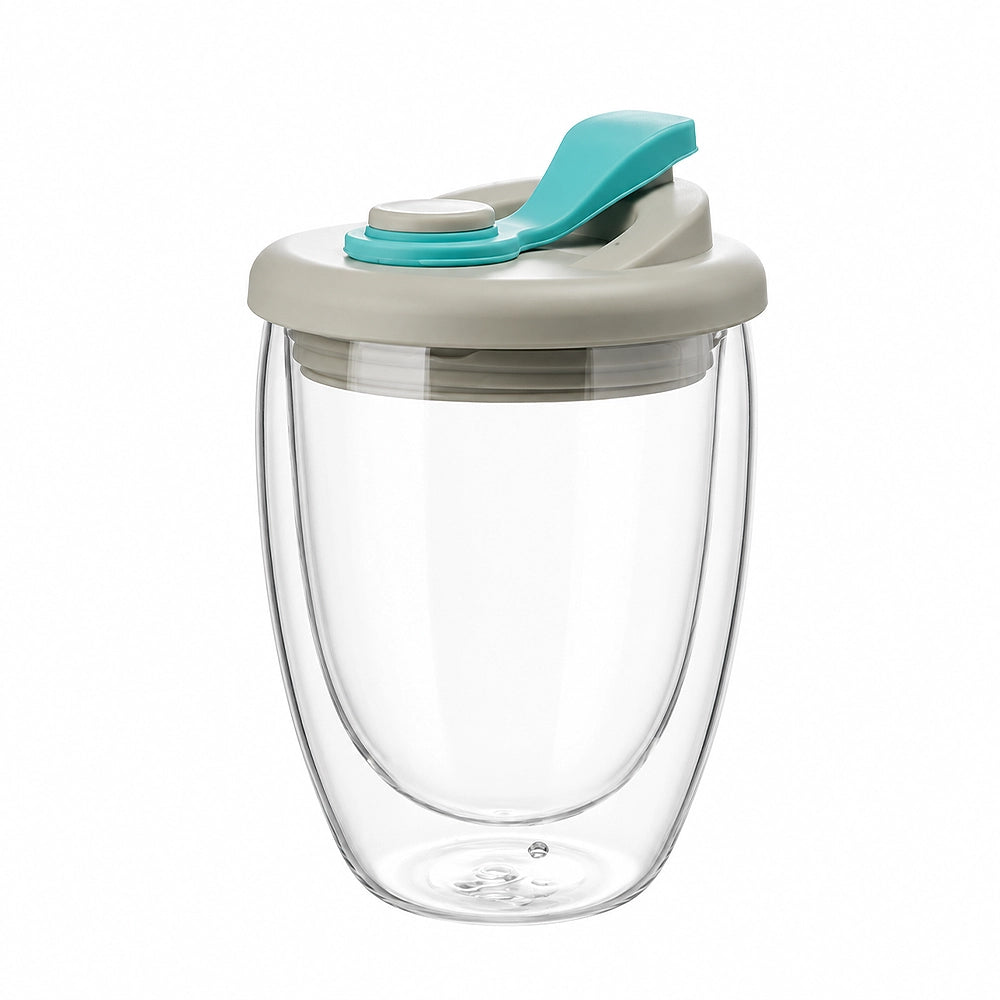 gourde en verre double paroi