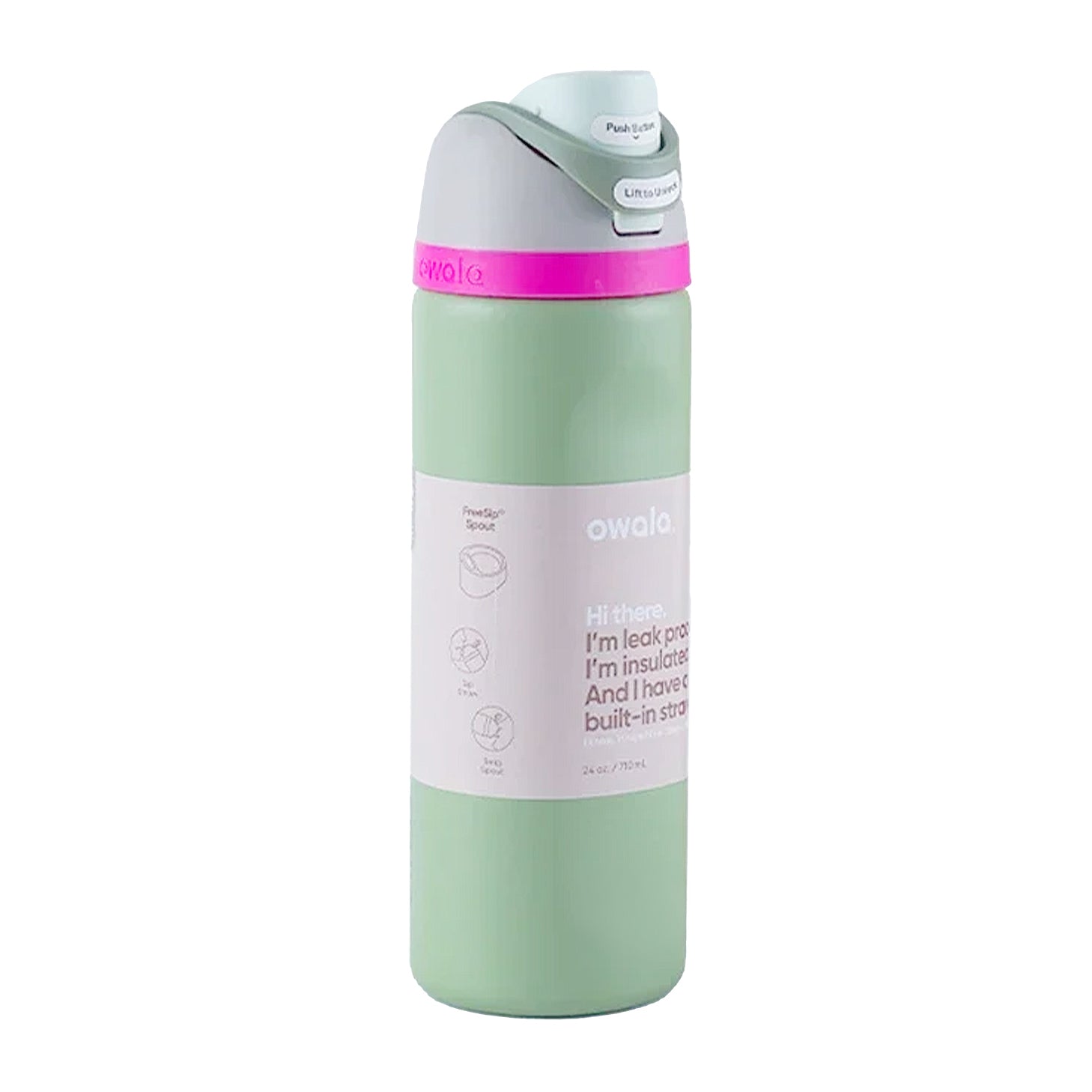 gourde inox verte isotherme