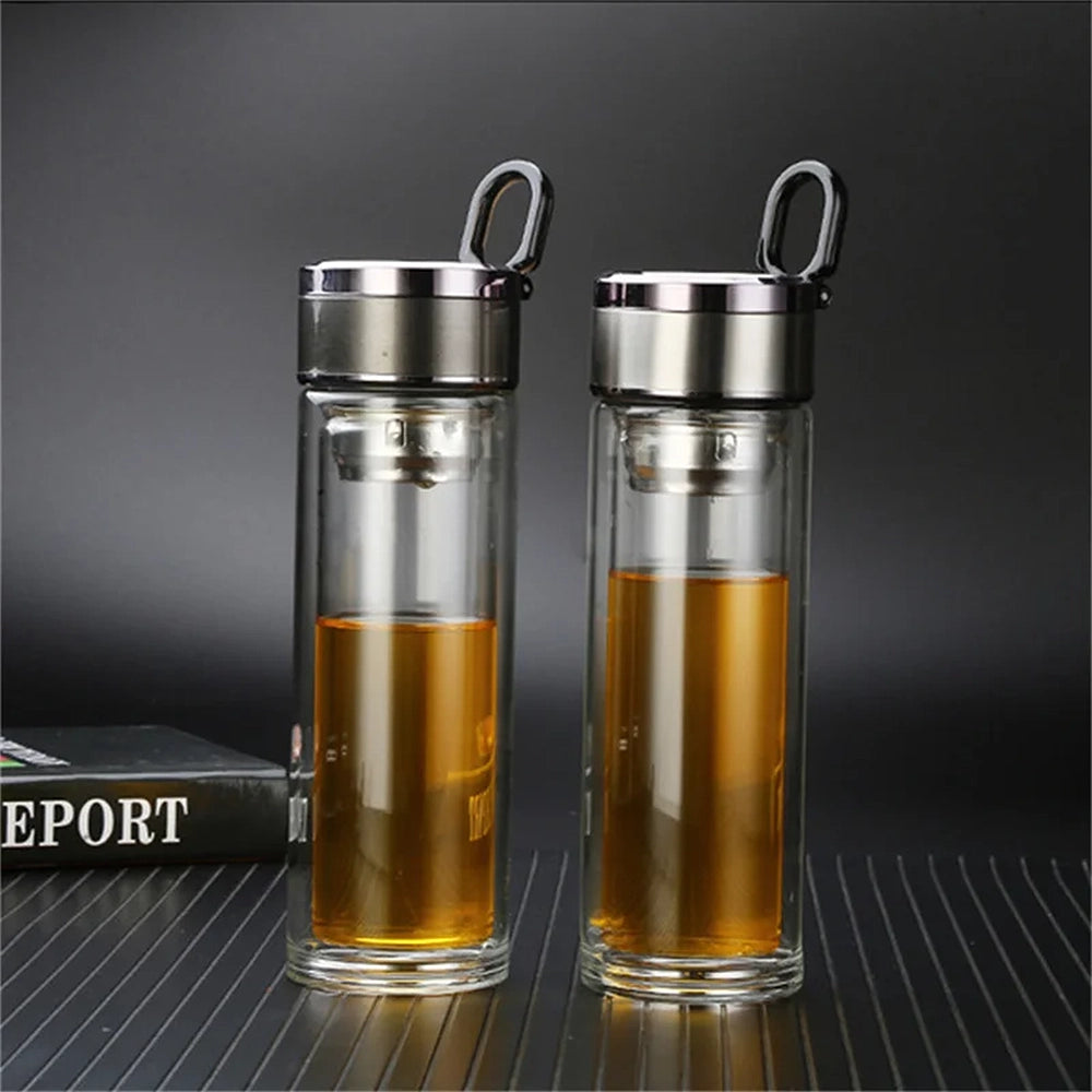 gourde intelligente avec infuseur inox
