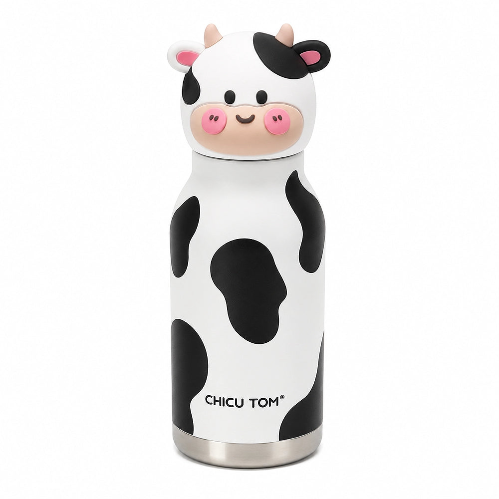 gourde isotherme vache