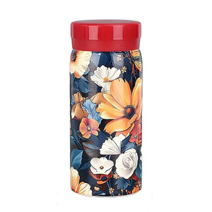 gourde thème floral 200ml isotherme