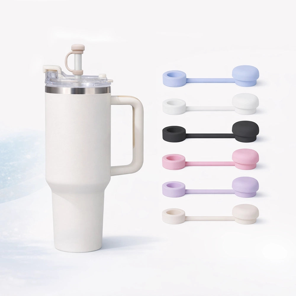 capuchon de paille en silicone design