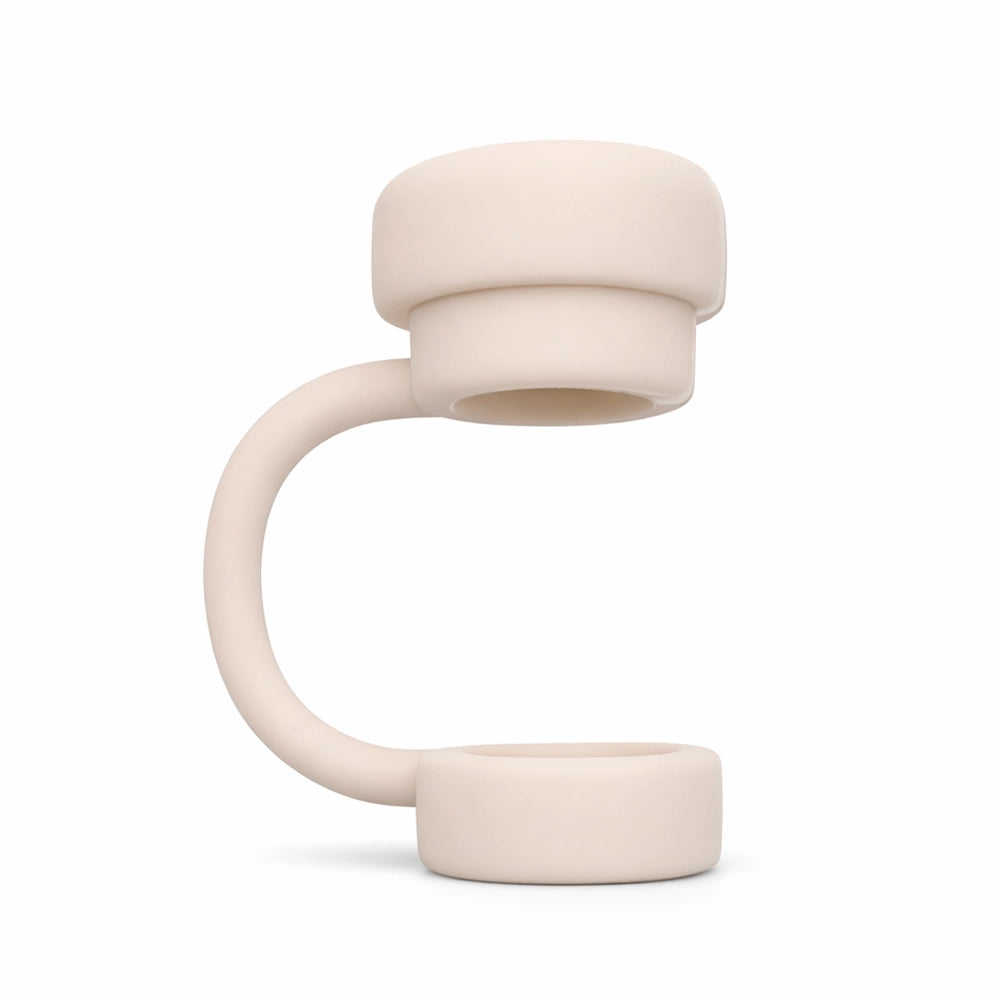 embout de gourde beige en silicone