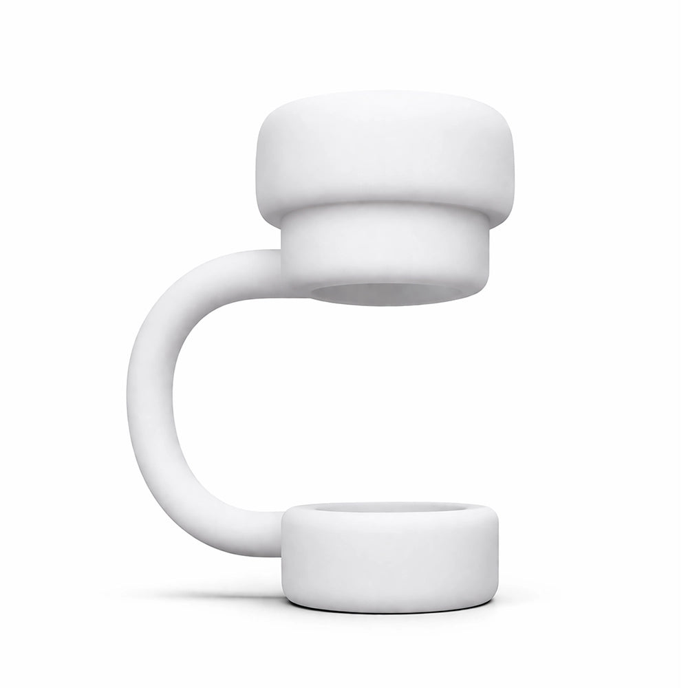 embout de gourde en silicone blanc