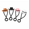 embout de paille chapeau de cowboy