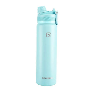 gourde bleue en inox