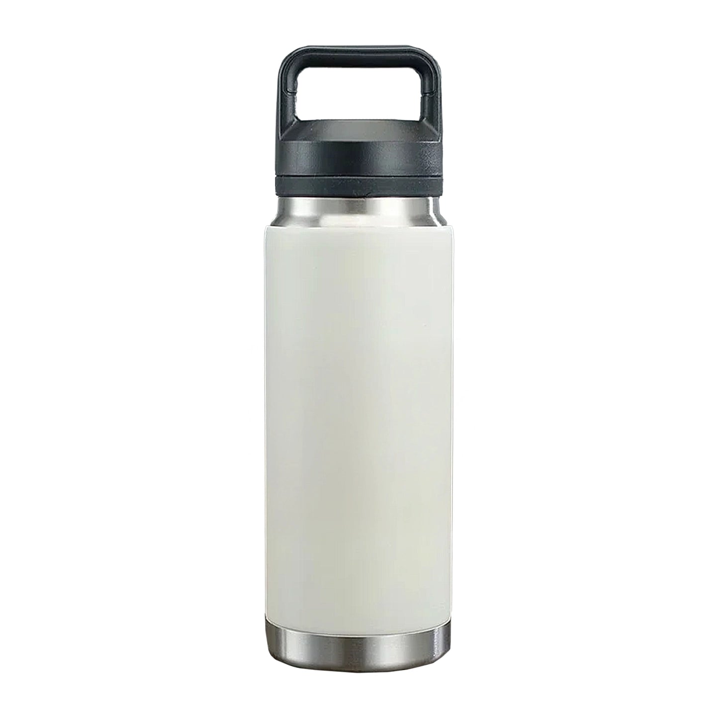gourde blanche en acier inoxydable