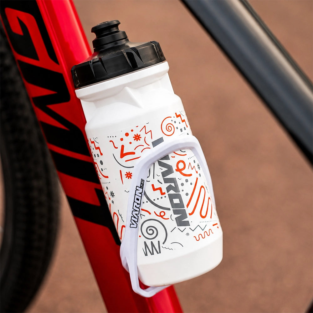 gourde cyclisme blanche