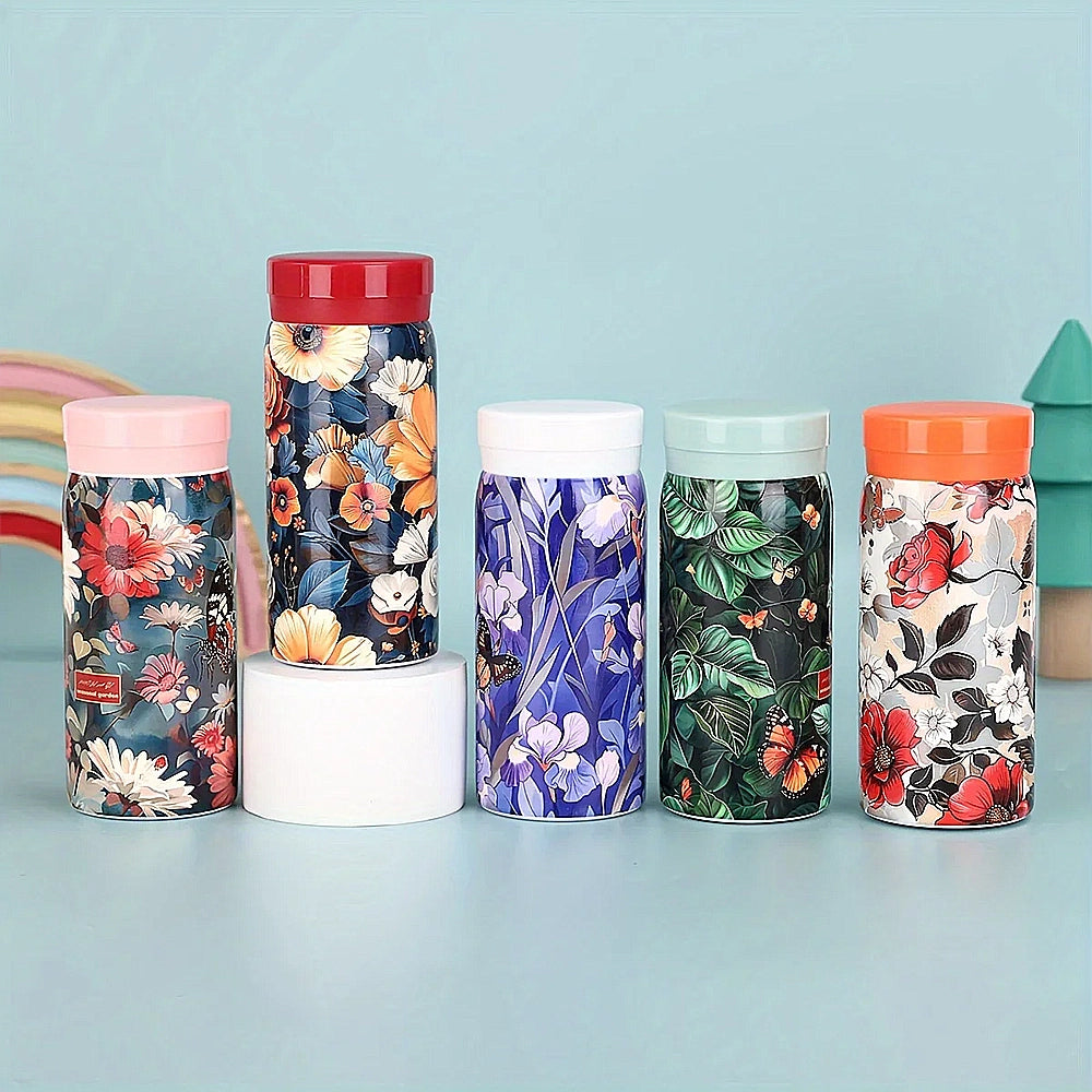 gourde design fleurs 200ml