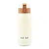 gourde en inox beige