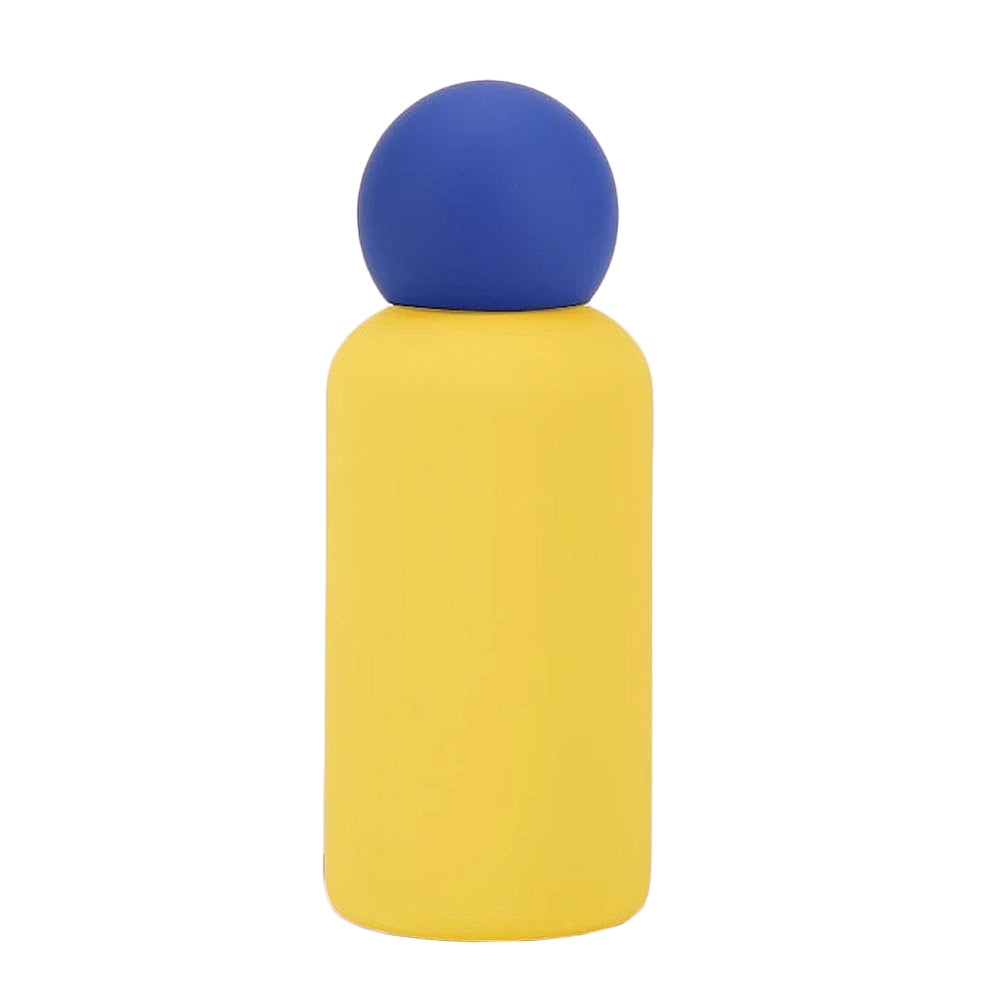 gourde isotherme jaune minimaliste 350ml