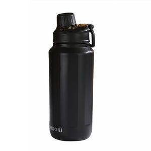 gourde isotherme noire de 1 litre