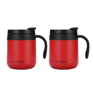 gourdes rouges avec poignées