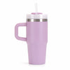 gourde tasse avec poignée violette